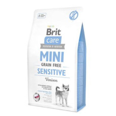 Сухий корм для собак мініатюрних порід з чутливим травленням Brit Care Mini GF Sensitive 2 кг (оленина)