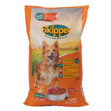 Сухий корм для собак SKIPPER 10 кг (курка та яловичина)