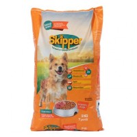 Сухий корм для собак SKIPPER 3 кг (курка та яловичина)