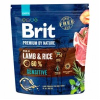 Сухий корм для собак з чутливим травленням Brit Premium Sensitive Lamb & Rice 1 кг (ягня)