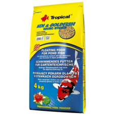 Сухий корм для ставкових риб Tropical в паличках «Koi & Goldfish Basic Sticks» 50 л (для всіх ставкових риб)