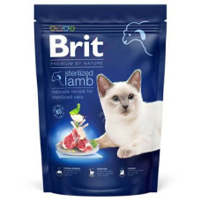 Сухий корм для стерилізованих котів Brit Premium by Nature Cat Sterilized Lamb 800 г (ягня)
