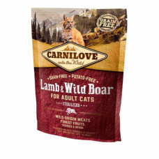 Сухий корм для стерилізованих котів Carnilove Cat Lamb & Wild Boar - Sterilised 400 г (ягня та кабан)