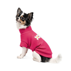 Светр для собак Pet Fashion «Flower» XS-2 (малиновий)