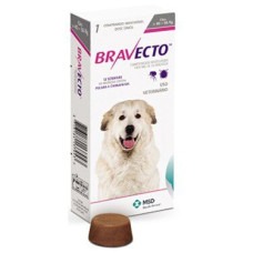 Таблетки для собак MSD Animal Health «Bravecto» (Бравекто) від 40 до 56 кг, 1 таблетка (від зовнішніх паразитів)