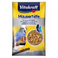 Витамины для волнистых попугаев и экзотических птиц Vitakraft «Mauserhilfe» семена 20 г (при линьке)