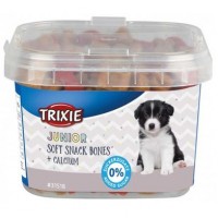 Лакомство Trixie Junior Soft Snack Bones для щенков с курицей бараниной лососем и кальцием 140 г