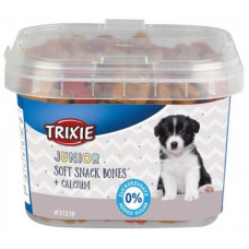 Вітамінізовані ласощі для цуценят Trixie Junior Soft Snack Bones з кальцієм, 140 г (курка і ягня)