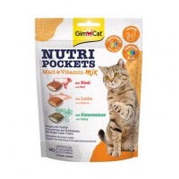 Вітамінні ласощі для котів GimCat Nutri Pockets Мультивітамін мікс 150 г