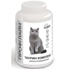 Вітамінно-мінеральна добавка для котів ProVET Профілайн Таурин комплекс 180 табл, 145 г (загальнозміцнюючий)