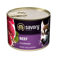 Вологий корм для дорослих собак Savory 200 г (яловичина)