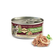 Вологий корм для котів Carnilove Chicken, Duck & Pheasant 100 г (курка, качка, фазан)