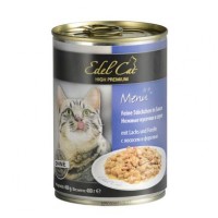 Вологий корм для котів Edel Cat 400 г (лосось та форель в соусі)