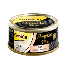 Вологий корм для котів GimCat Shiny Cat Filet 70 г (курка)