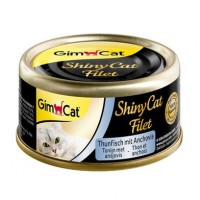 Влажный корм для кошек GimCat Shiny Cat Filet 70 г (тунец и анчоус)