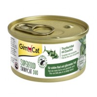 Вологий корм для котів GimCat Superfood 70 г (тунець та цукіні)