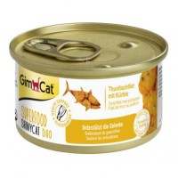 Вологий корм для котів GimCat Superfood 70 г (тунець та гарбуз)