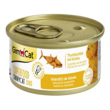 Вологий корм для котів GimCat Superfood 70 г (тунець та гарбуз)