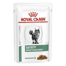 Вологий корм для котів із зайвою вагою Royal Canin Satiety Weight Management 85 г (домашня птиця)