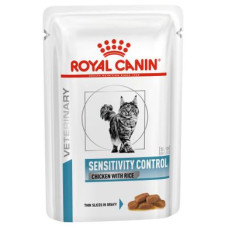 Вологий корм для котів, при харчовій алергії Royal Canin Sensitivity Control 85 г (домашня птиця)