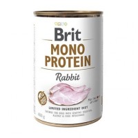 Влажный корм для собак Brit Mono Protein Rabbit 400 г (кролик)