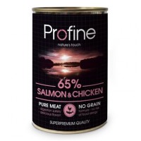 Вологий корм для собак Profine Salmon and Chicken 400 г (лосось та курка)