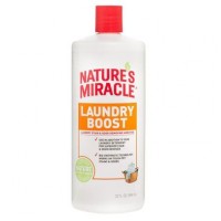 Знищувач Nature's Miracle «Stain & Odor Remover. Laundry Boost» для видалення плям і запахів, для використання при пранні 946 мл - dgs