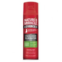 Знищувач-піна Nature's Miracle «Advanced Stain and Odor Eliminator» для видалення плям і запахів від котів з посиленою формулою 518 мл