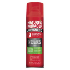 Знищувач-піна Nature's Miracle «Advanced Stain and Odor Eliminator» для видалення плям і запахів від котів з посиленою формулою 518 мл